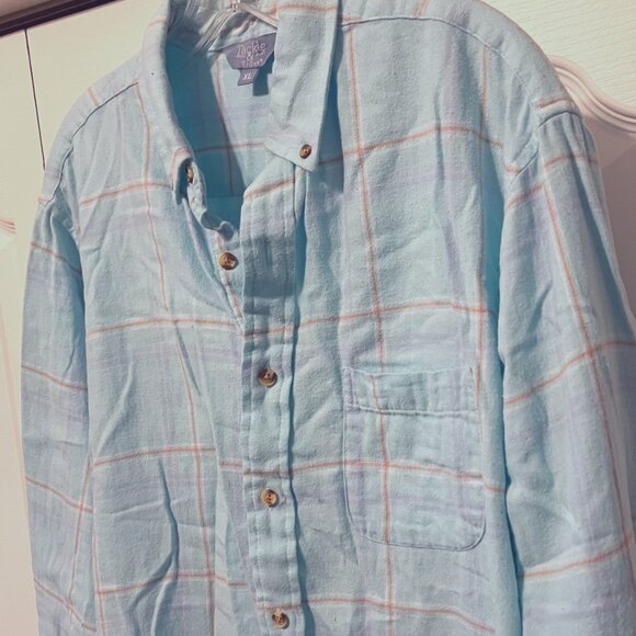 Tackle & Tides-Men's Long Sleeve Size XL Flannel Casual Button Up Shirt-Fall-Com - Picture 4 of 13